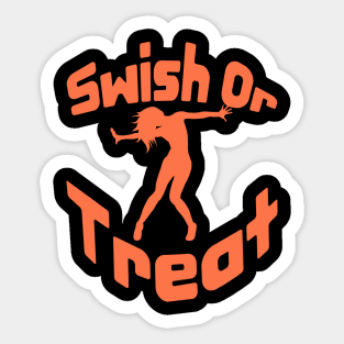 Swish Or Treat Sticker